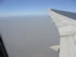 Vancouver to Beijing: and this is unmistakably the smog covering Beijing...